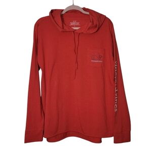 Vineyard Vines Men's Vibrant Red Hoodie